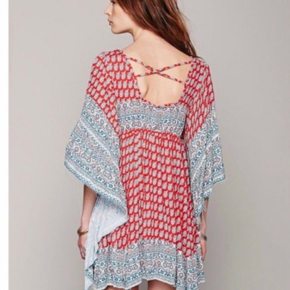 Free People Heart of Gold Boho Mini Dress | XS - Picture 4 of 10